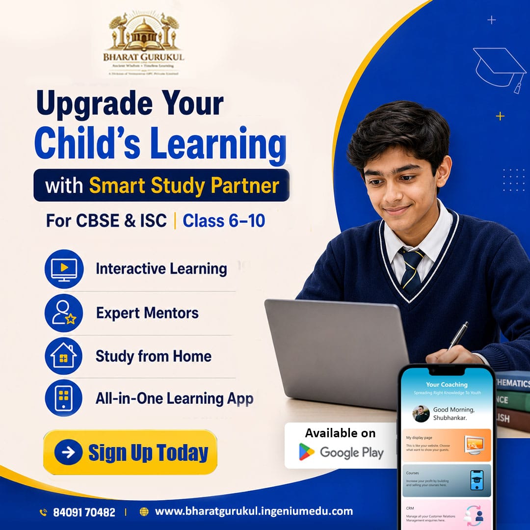 Bharat Gurukul Junior – CBSE & ISC Foundation Program