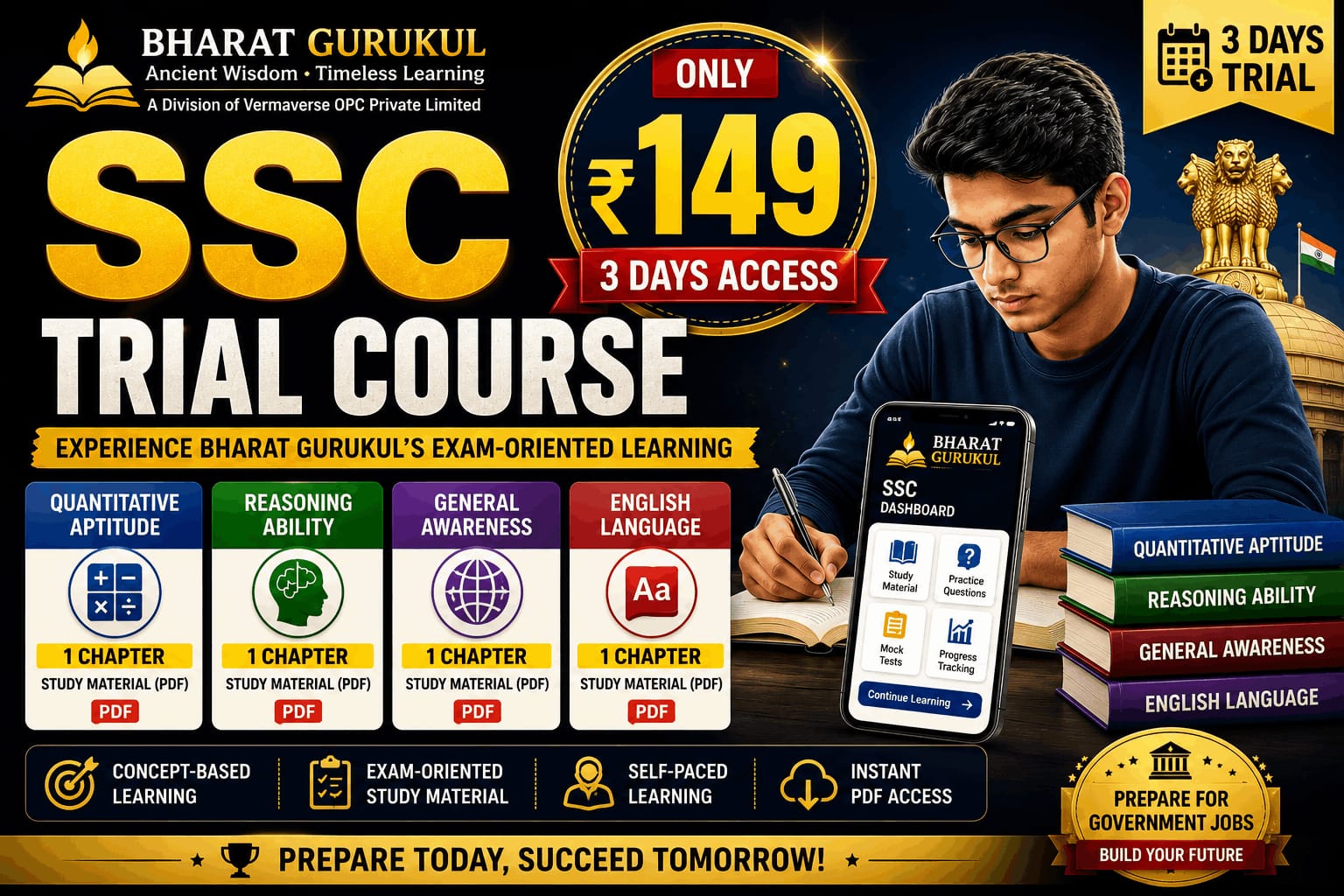 SSC Trial Course (3-Day Access)